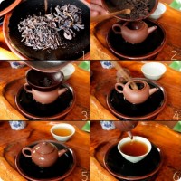 Приготовление чая «Да Хун Пао»