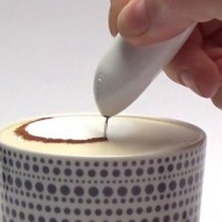 Ручка для декорирования кофе и еды