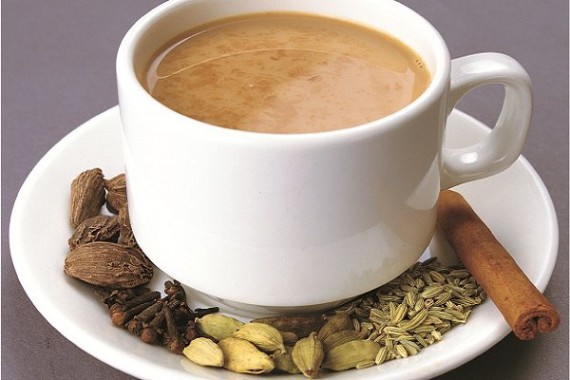 Чай с внесением индийских мотивов